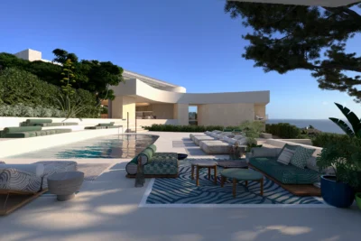 Terra Project, Ibiza Brand New Villa With Panoramic Sea Views In Prime Location