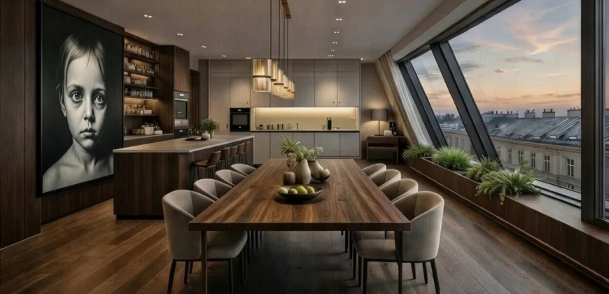 Approved Raw Attic with an Exclusive Vision in a Prime Location – Vienna