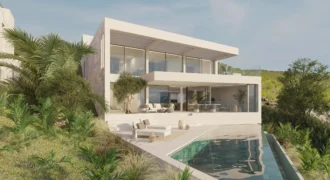 Stylish Villa With Sea Views In Camp De Mar